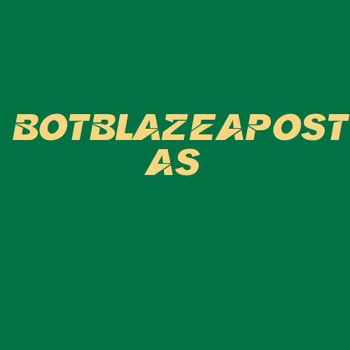 Logo da BOTBLAZEAPOSTAS